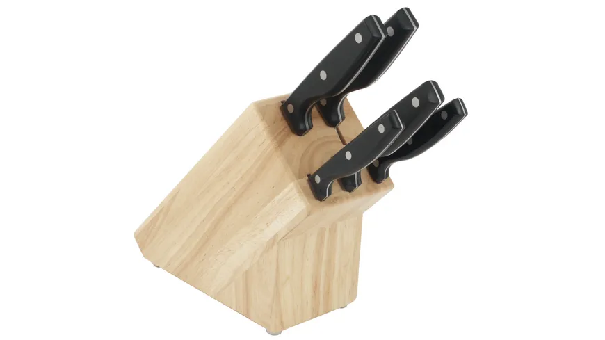 kuppels Sharp Line Edition Messerblock 5-tlg. schwarz