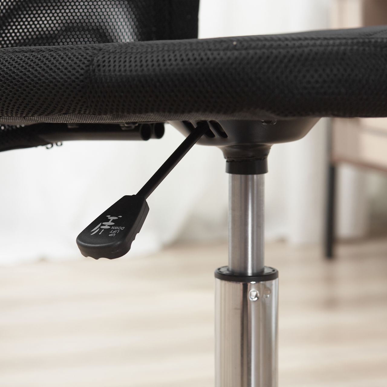 Vinsetto Bürostuhl Ergonomisch, Höhenverstellbarer Schreibtischstuhl, Mesh