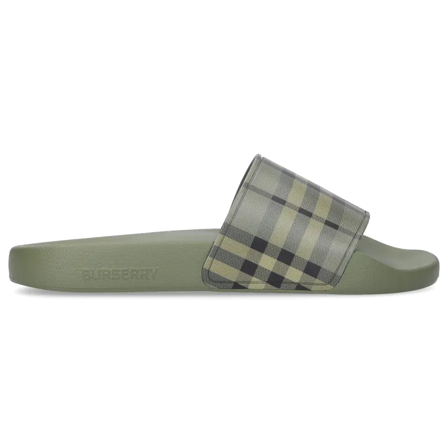 Burberry - Badeschuhe 8041968 Kautschuk - grün