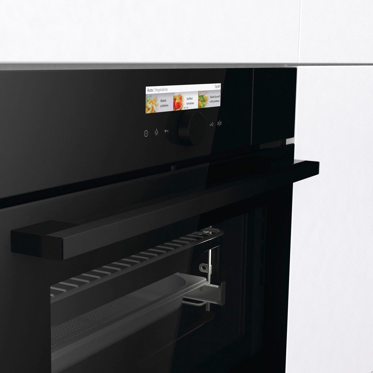 GORENJE Dampfbackofen BCS 598 S24BG, mit 1-fach-Teleskopauszug, Aqua-Reinigungsfunktion