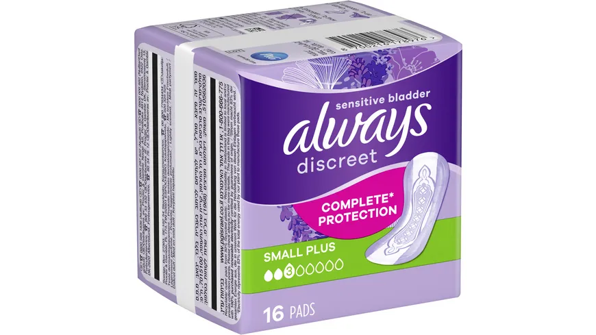 Always Discreet Inkontinenz Small Plus