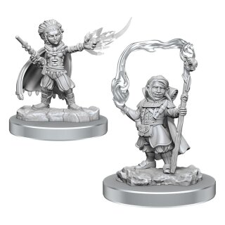 D&D Nolzur's Marvelous Miniatures: Halfling Wizards (2)