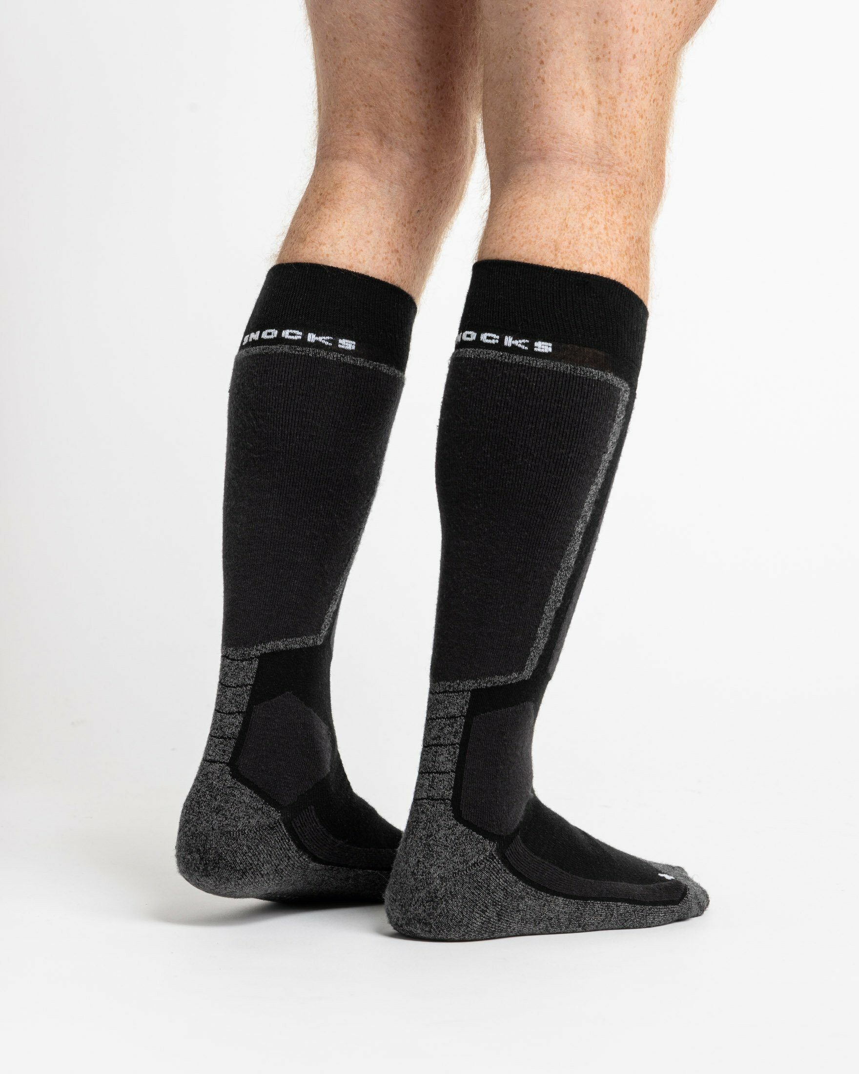 SNOCKS Skisocken Skisocken für Herren & Damen Wintersportsocken (1-Paar) perfekt für Wintersportaktivitäten, atmungsaktiv und wärmeisolierend