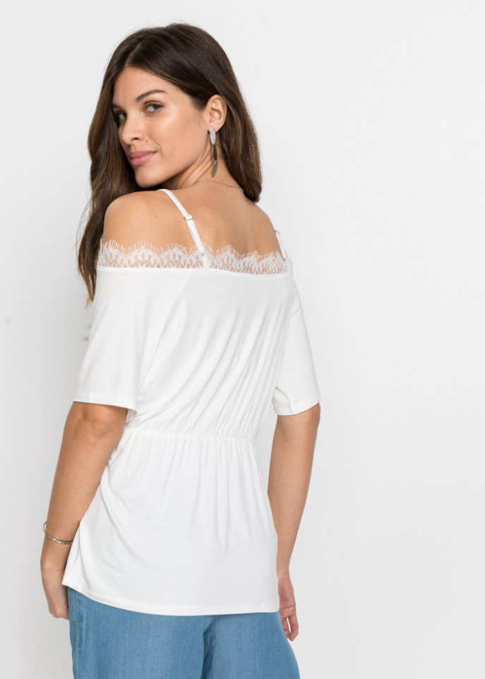 Shirt mit Spitze