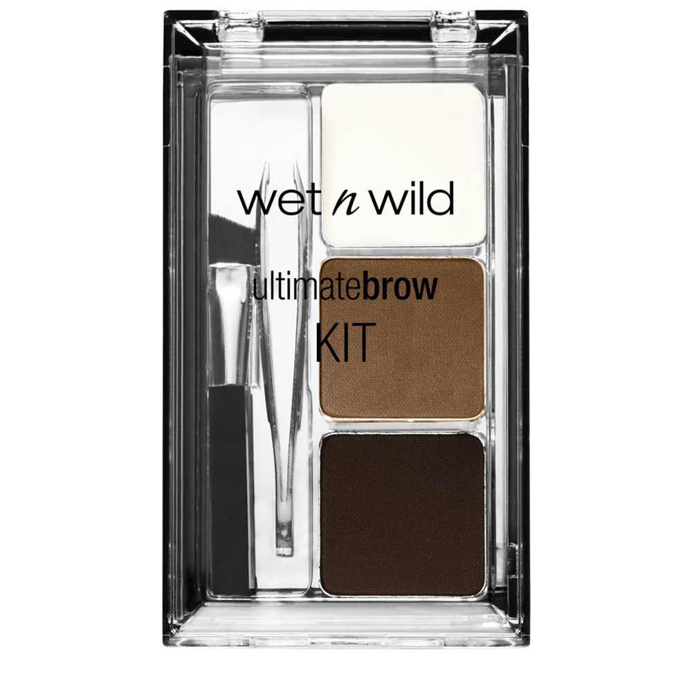 wet n wild Ultimate Brow Kit - Ash Brown Kit Sourcils