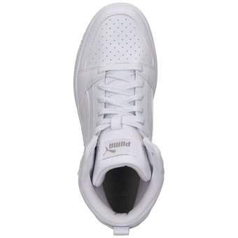 PUMA Rebound V6 Mid Jr Sneaker in weiß