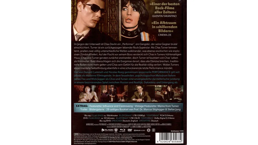 Performance (Mediabook)  (Blu-ray+DVD)