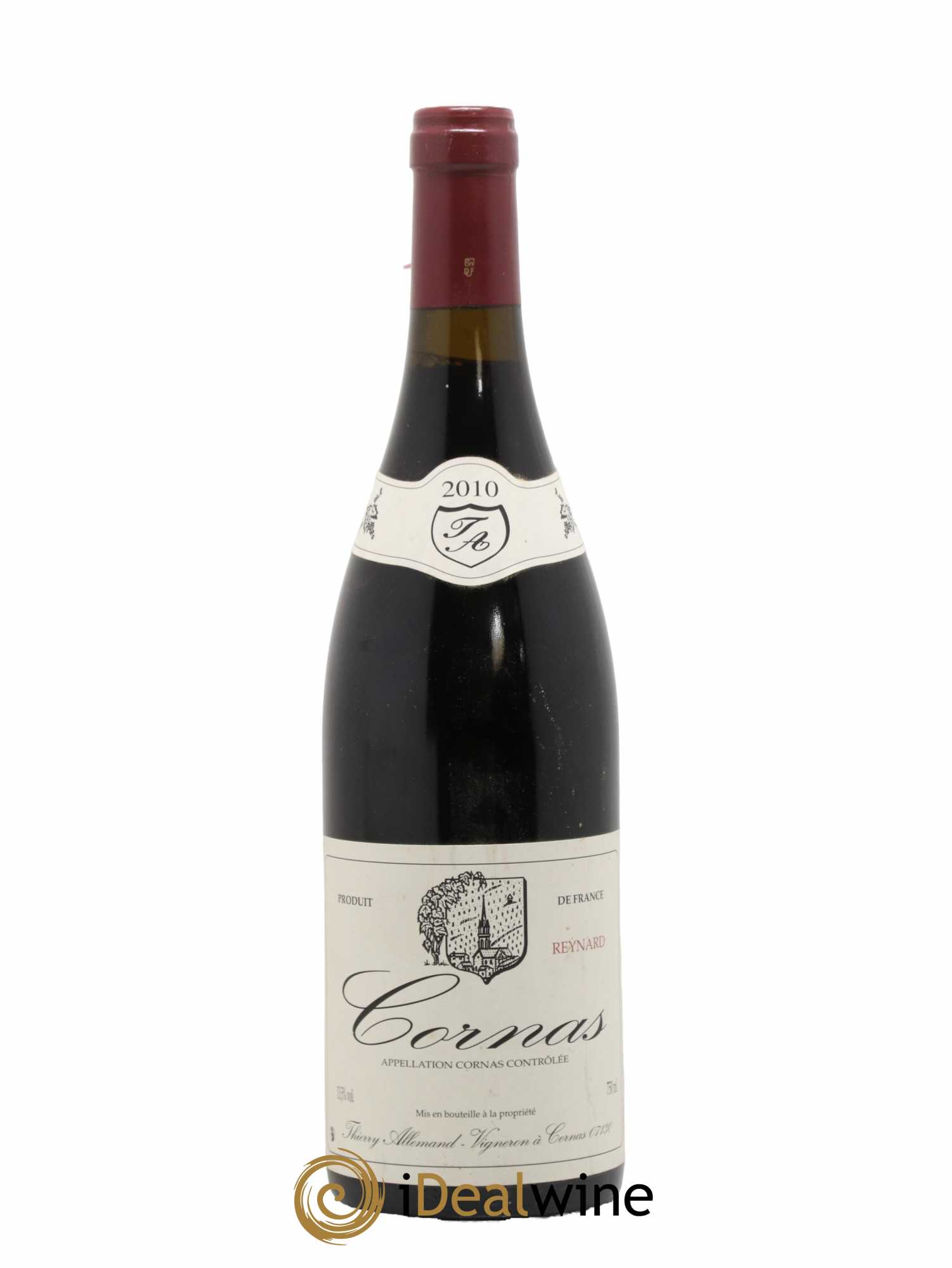 Cornas Reynard Thierry Allemand  2010 - Lot de 1 Bouteille