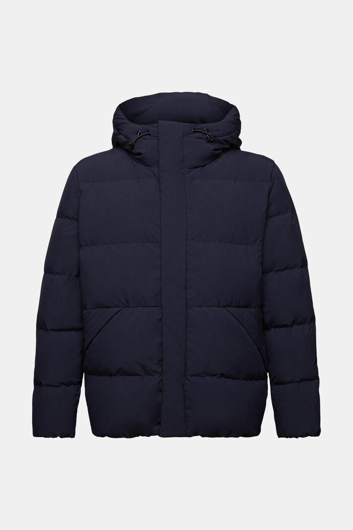 Daunenjacke mit Kapuze