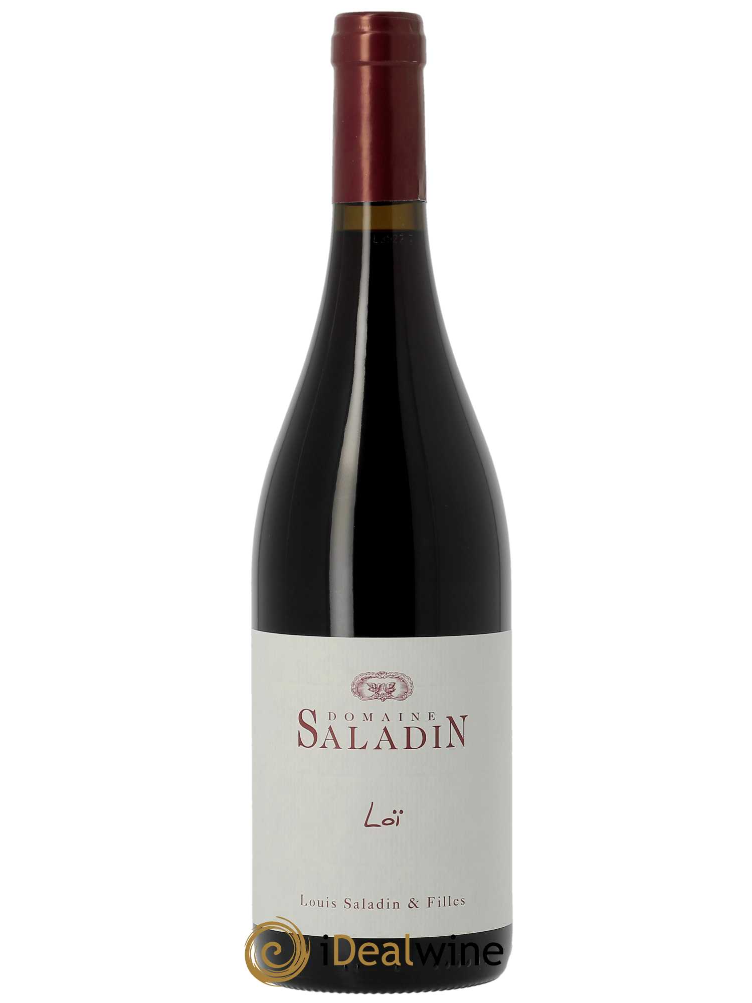 Côtes du Rhône Loï Domaine Saladin  2020 - Lot de 1 Bouteille