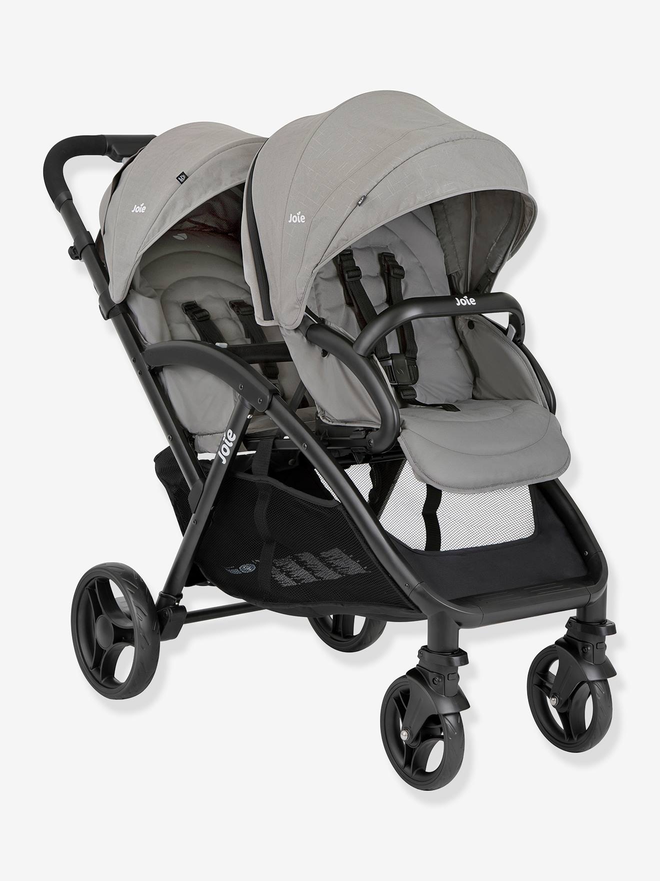 Poussette double JOIE Evalite Duo gray flannel