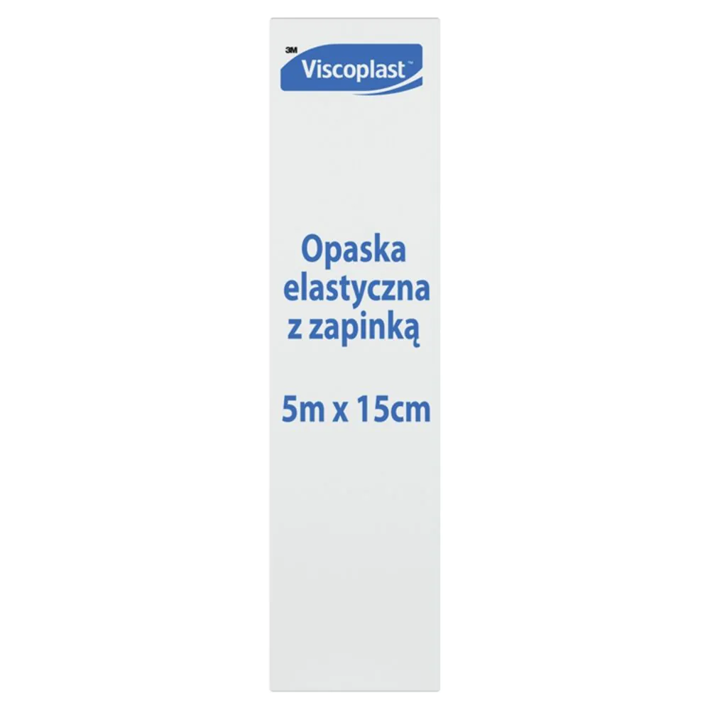 Viscoplast, bandagem elástica com fecho, 5x0,15m