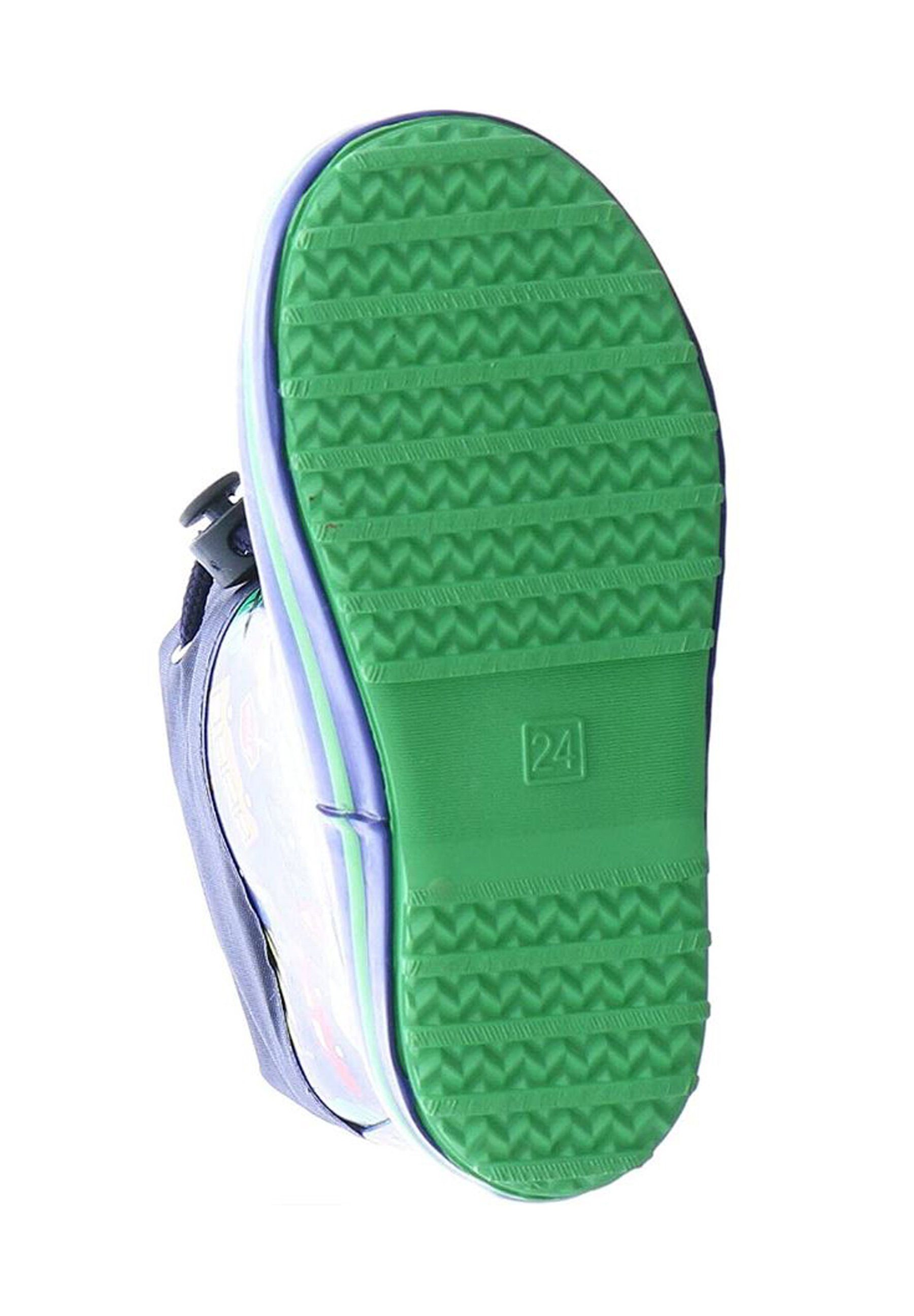 Beck Kleinkinder Gummistiefel Traffic mit Warmfutter, Kurzschaft- Gummistiefel (für Jungs, für warme Füße bei Nässe und Kälte) wasserdicht, aus Naturkautschuk, leichte flexible Sohle