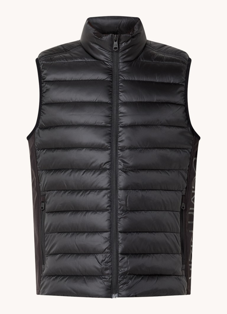 Gilet trapuntato Calvin Klein con tasche con cerniera