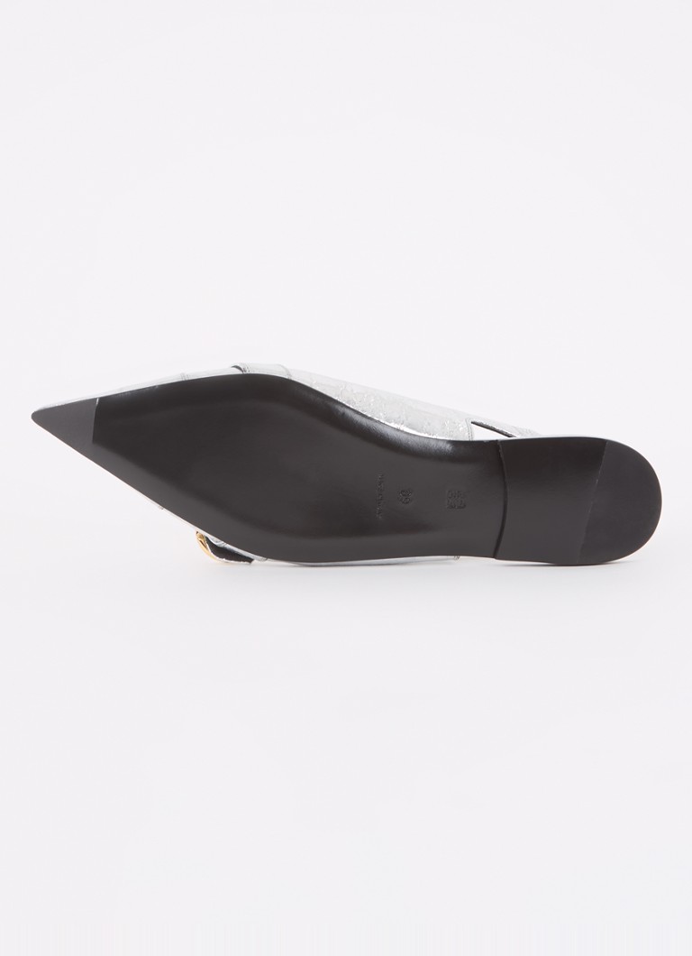 Tocuri Givenchy Voyou din piele de miel cu finisaj metalic