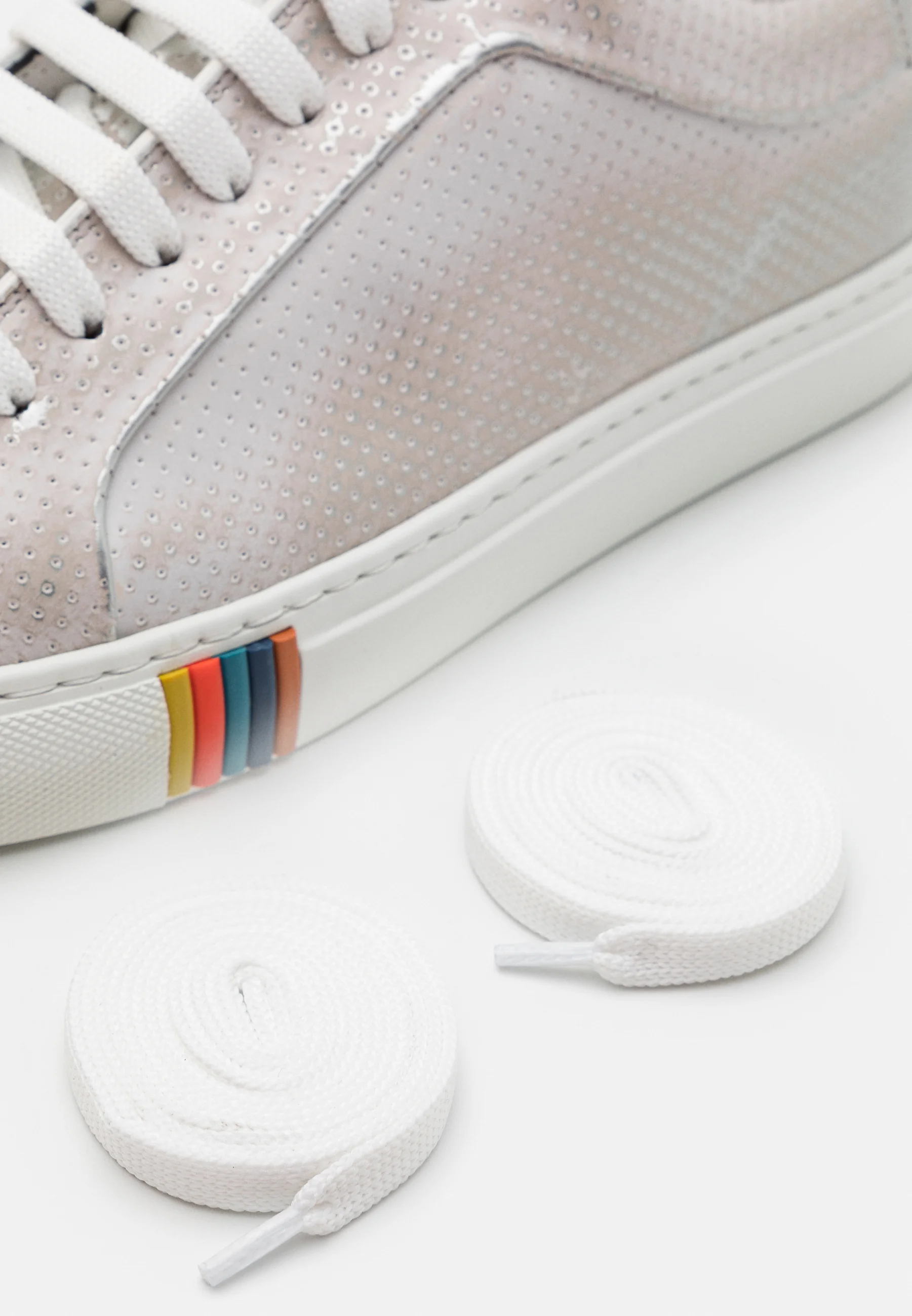 Paul Smith ZAPATO BAJO METALIZADO PERFORADO - Zapatillas bajas
