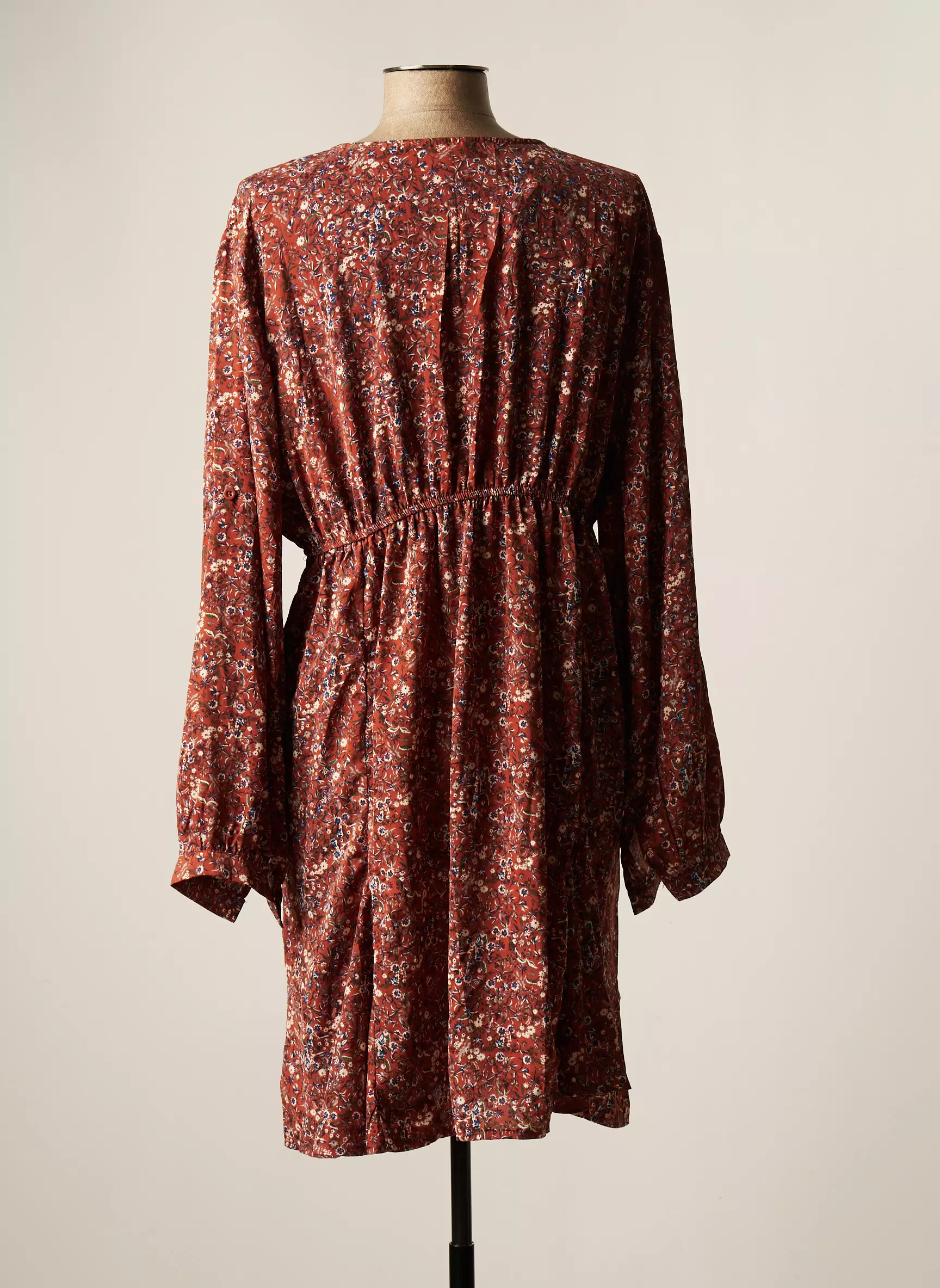 Christy Robes Mi Longues Femme couleur marron