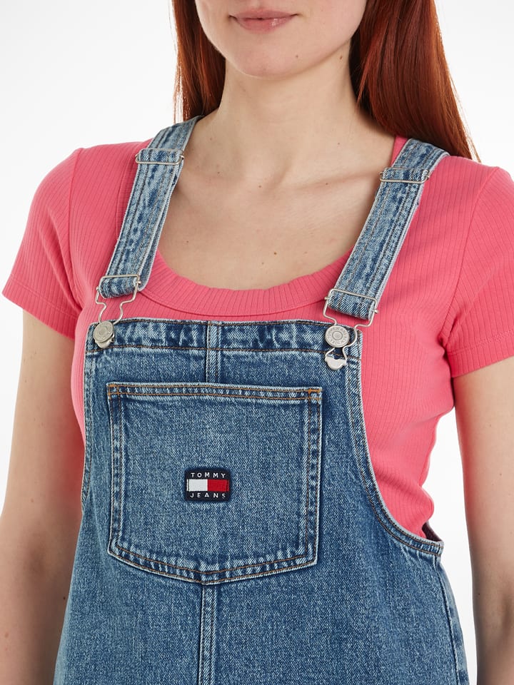 TOMMY JEANS Jeanskleid in Blau günstig kaufen