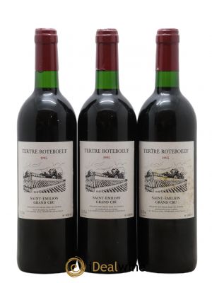 Château Tertre Roteboeuf  1995 - Lot de 3 Bouteilles