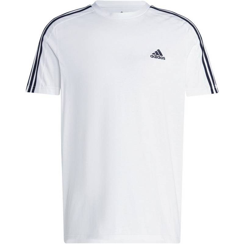 adidas ESSENTIALS SINGLE JERSEY 3-STREIFEN T-Shirt Herren