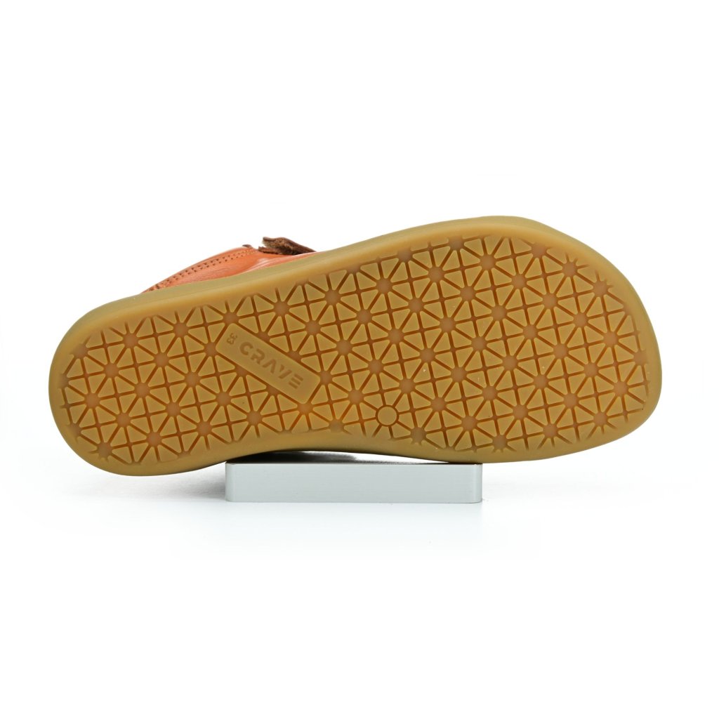Crave Bergen Winter Cognac Winter-Barfußstiefeletten