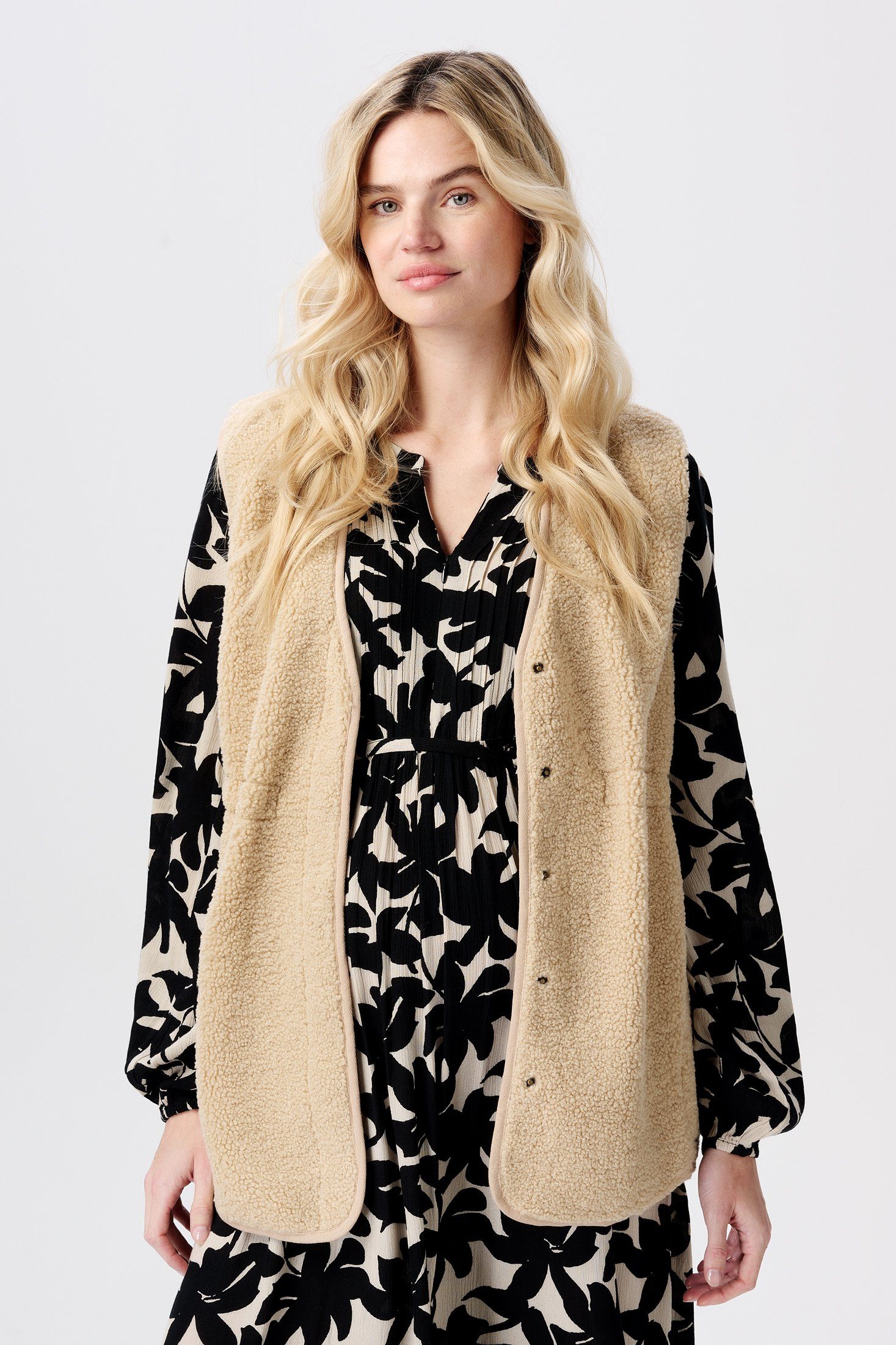 Noppies Umstandsstrickjacke Noppies Weste Indi (1-tlg)