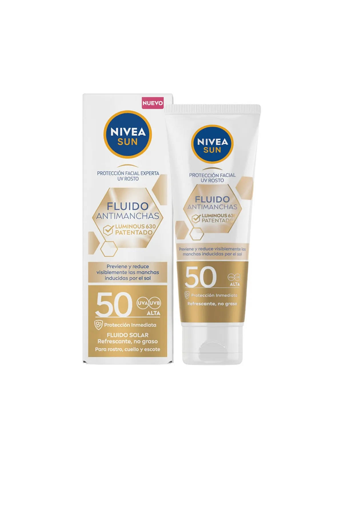 NIVEA  Sonne Antimanches Gesichtsfluid Spf50 Nivea 40 ml