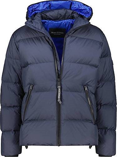 Marc O'Polo Herren Daunenjacke mit Kapuze