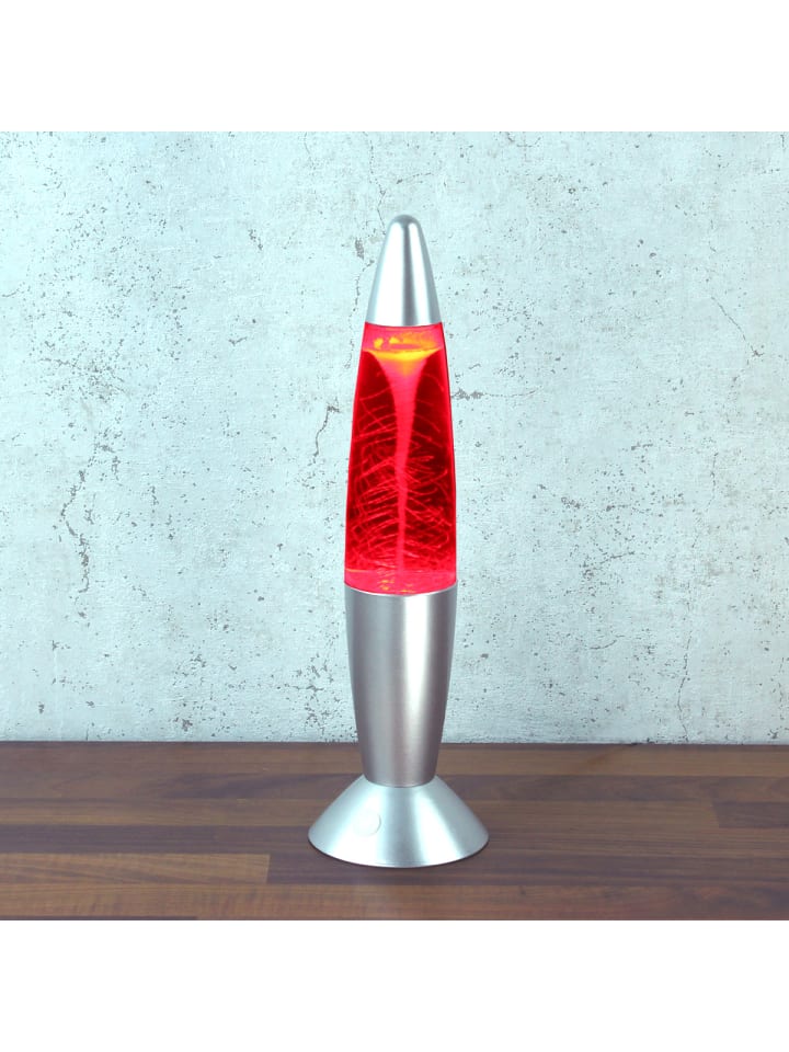 SATISFIRE Rocket Lampe TORNADO Twister RGB Farbwechsel H: 36cm in silber günstig kaufen onesize