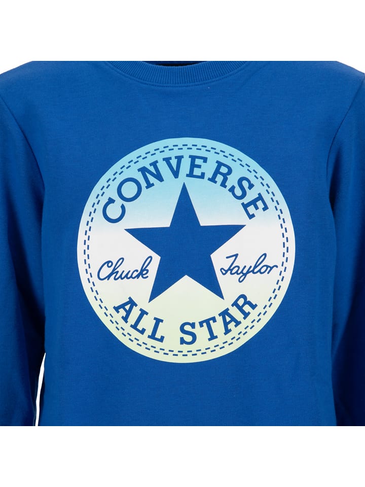 Converse Sweatshirt in Blau günstig kaufen