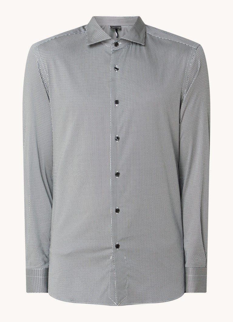 Camicia stampata a vestibilità classica Emporio Armani