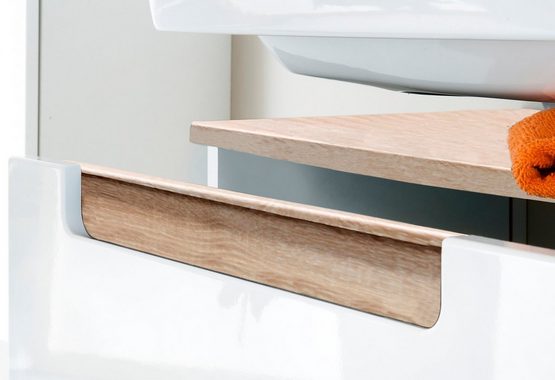 HELD MÖBEL Waschbeckenunterschrank Siena Badmöbel, Breite 60 cm