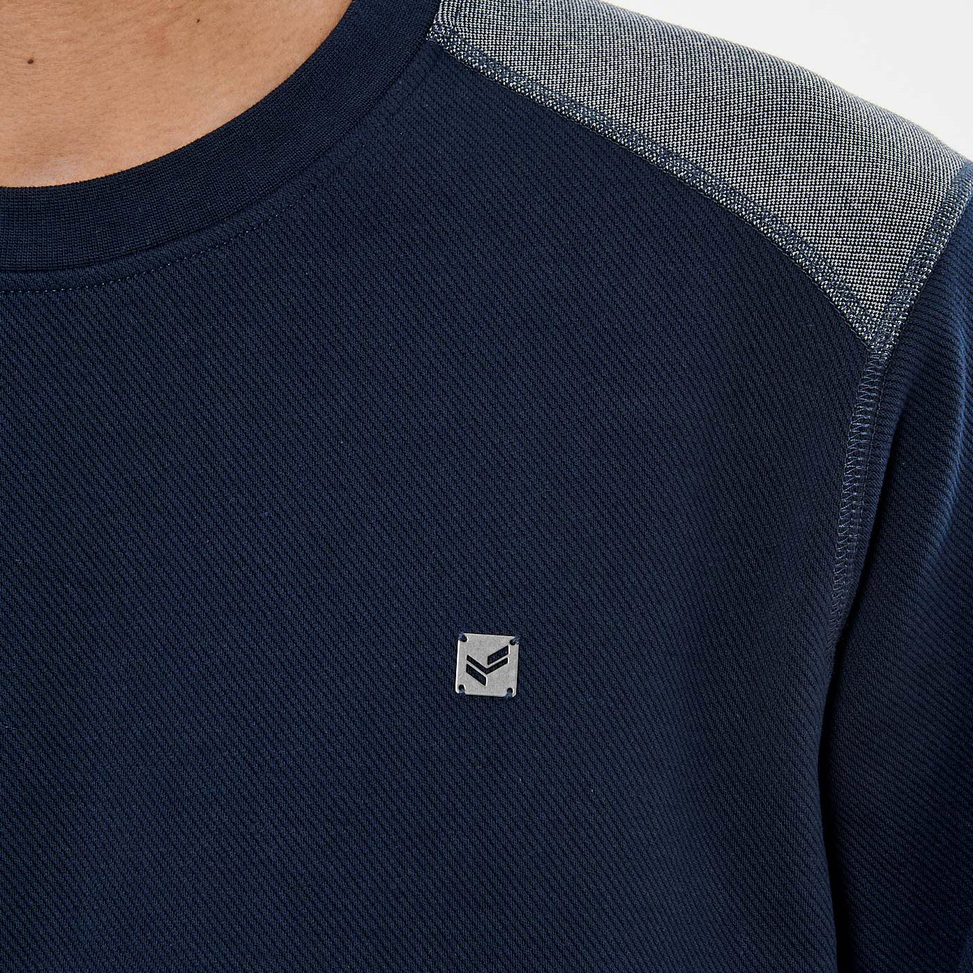 VOLA   Sweat bleu marine homme