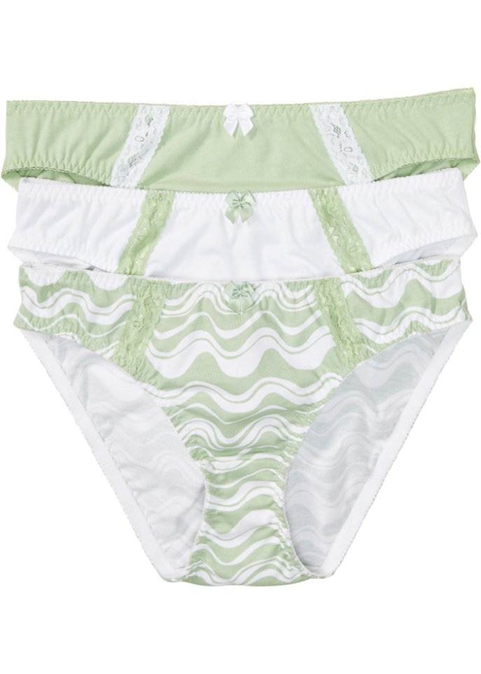 Slip aus Bio-Baumwolle (3er Pack)