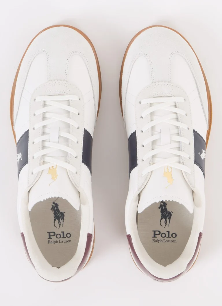 Ralph Lauren bőrcipő logóval