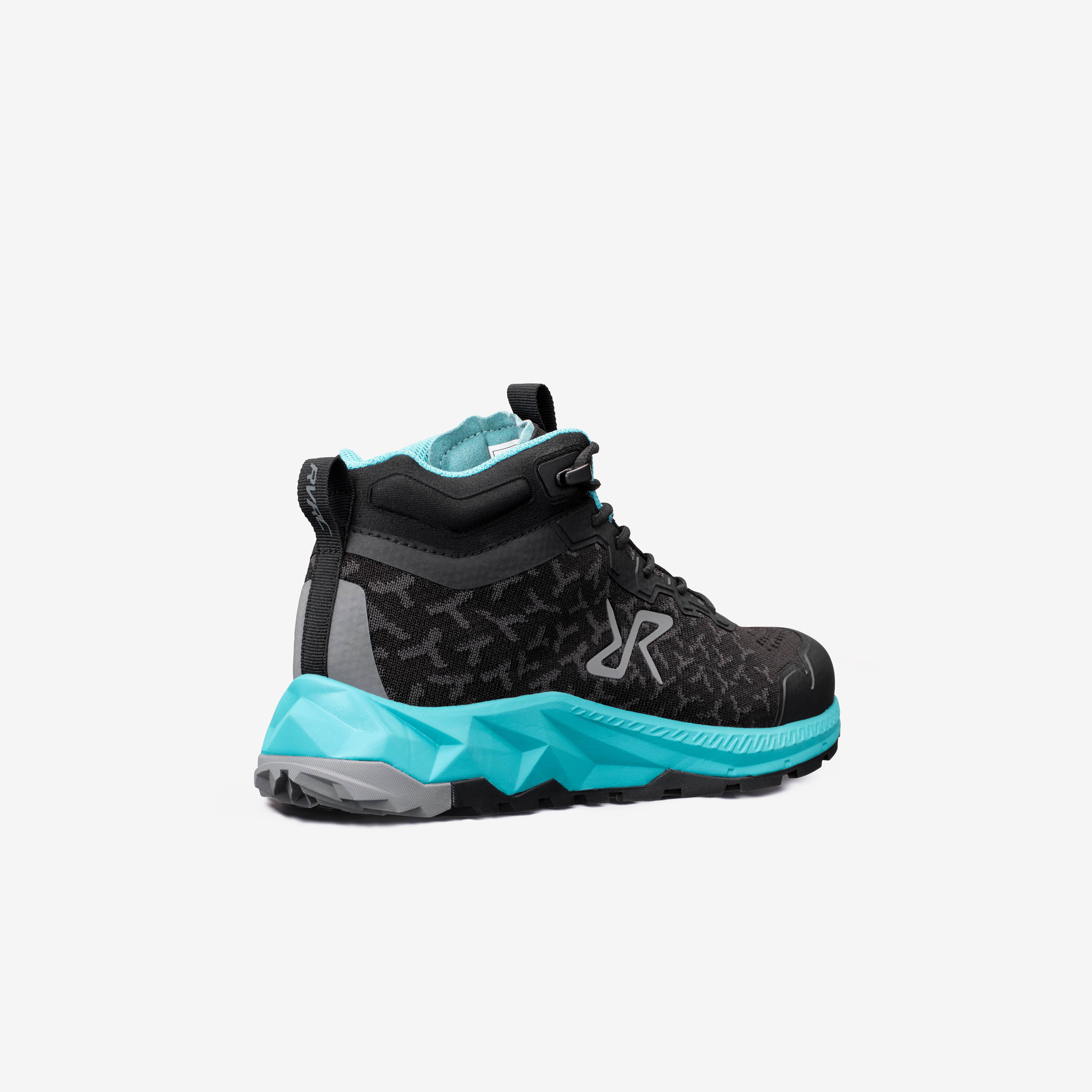 Trailknit Waterproof Mid Hiking Shoes Femme Black/Turquoise