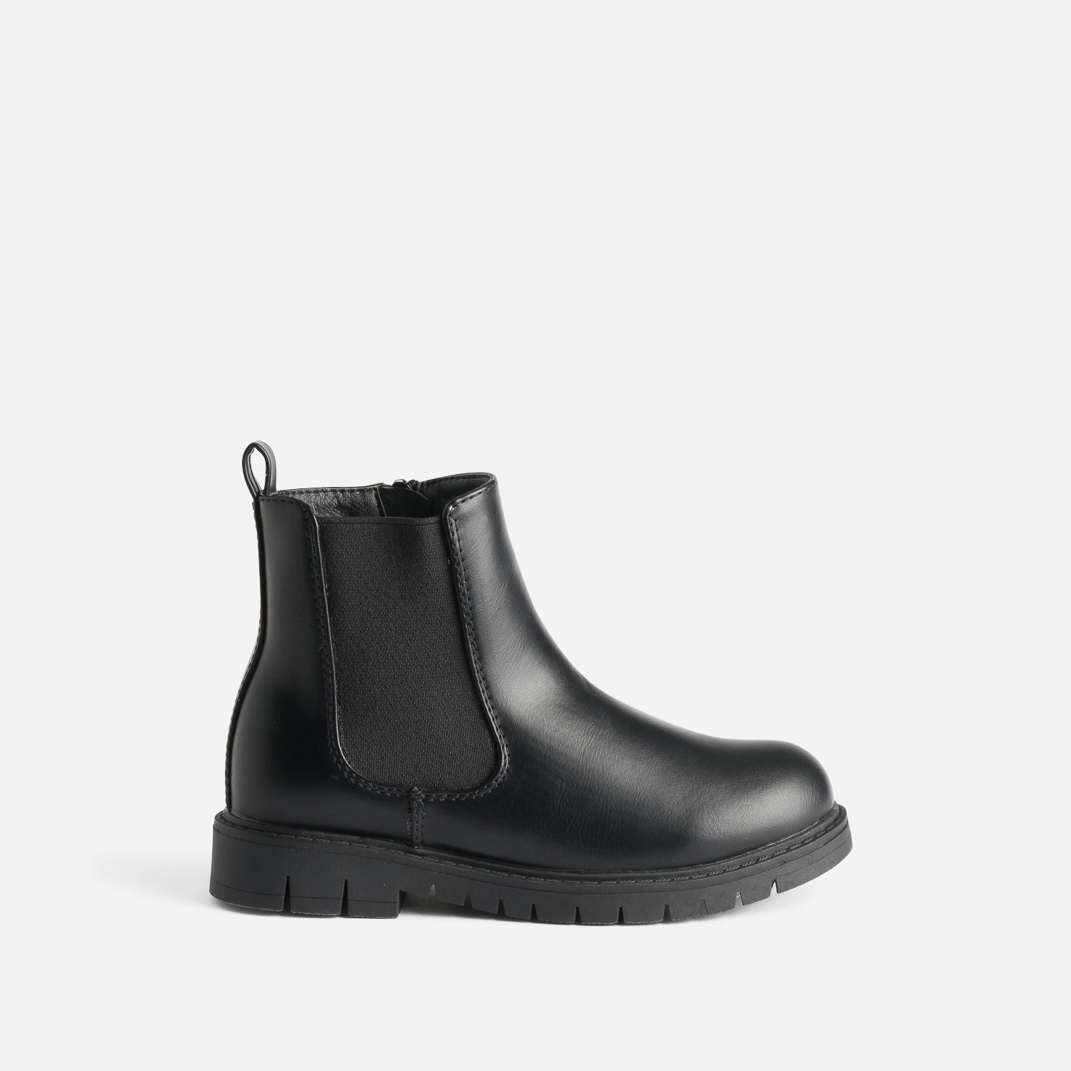 Chelsea boots BUGGY noir cranté