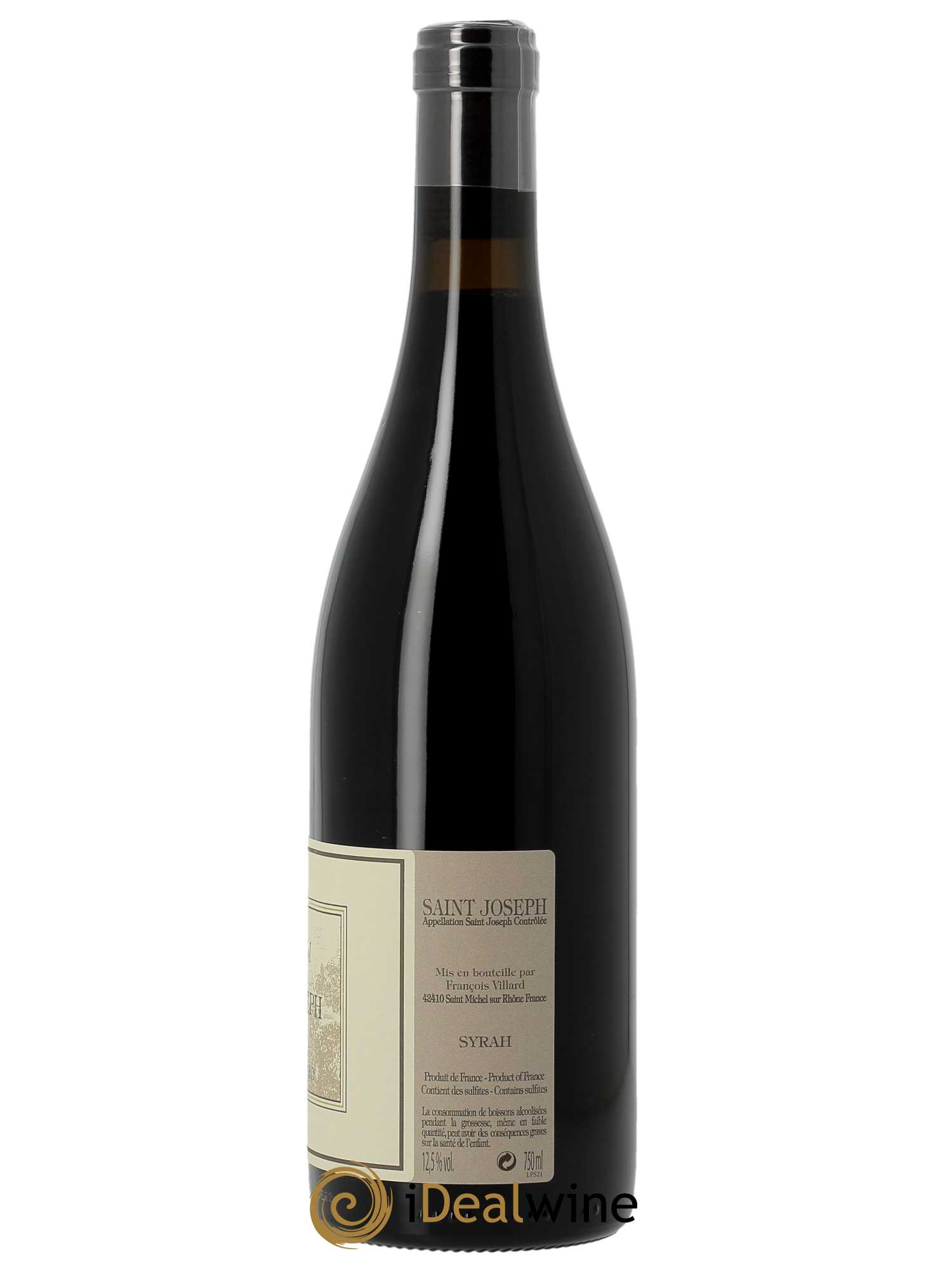 Saint-Joseph Poivre et Sol François Villard  2021 - Lot de 1 Bouteille