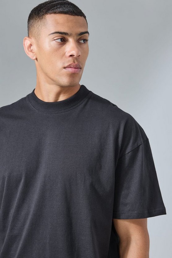 Man Active Oversize T-Shirt mit Paris 2024 Print