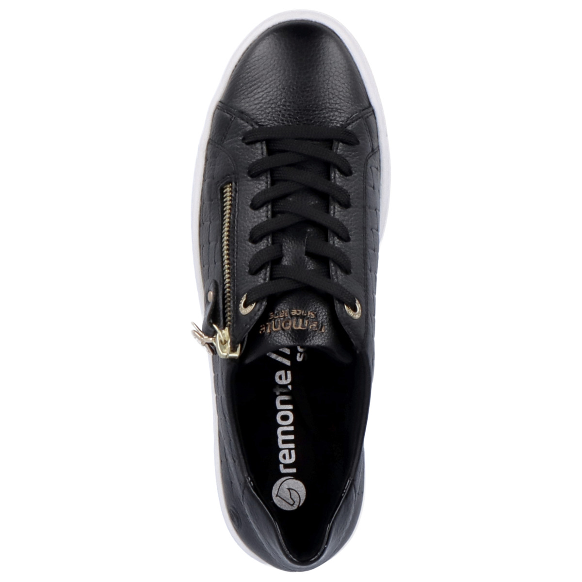 Remonte D0916 Sneaker Low schwarz