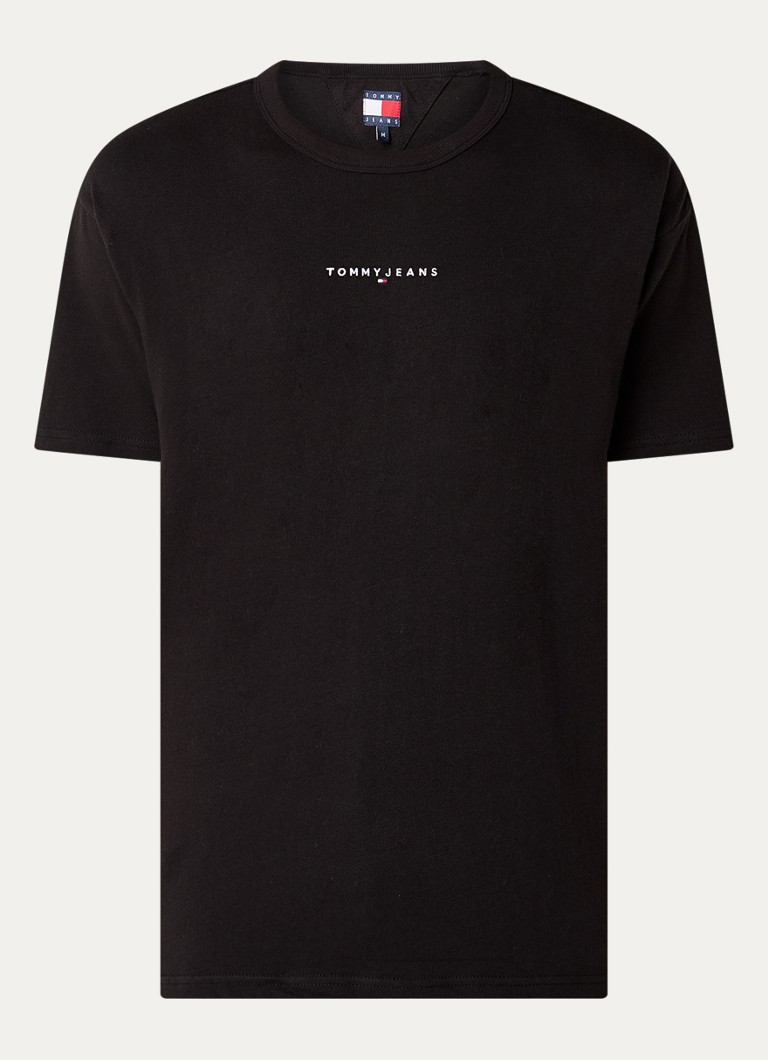Tricou Tommy Hilfiger cu logo brodat