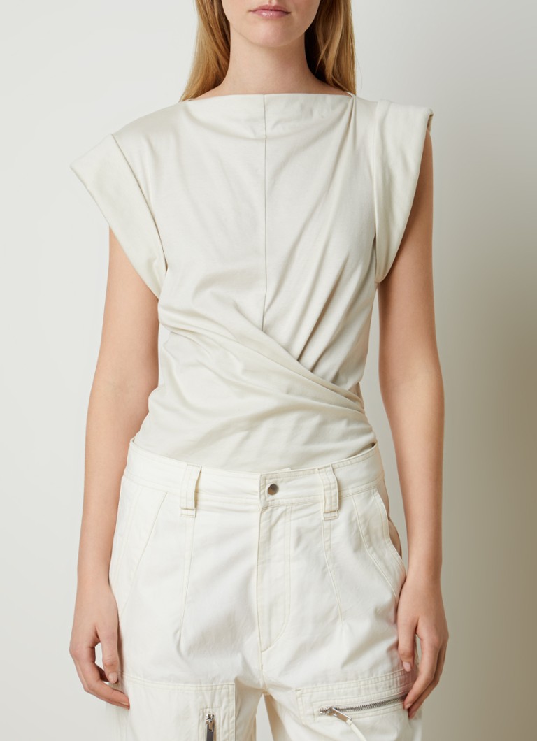 T-shirt Isabel Marant Maisan con dettaglio drappeggiato
