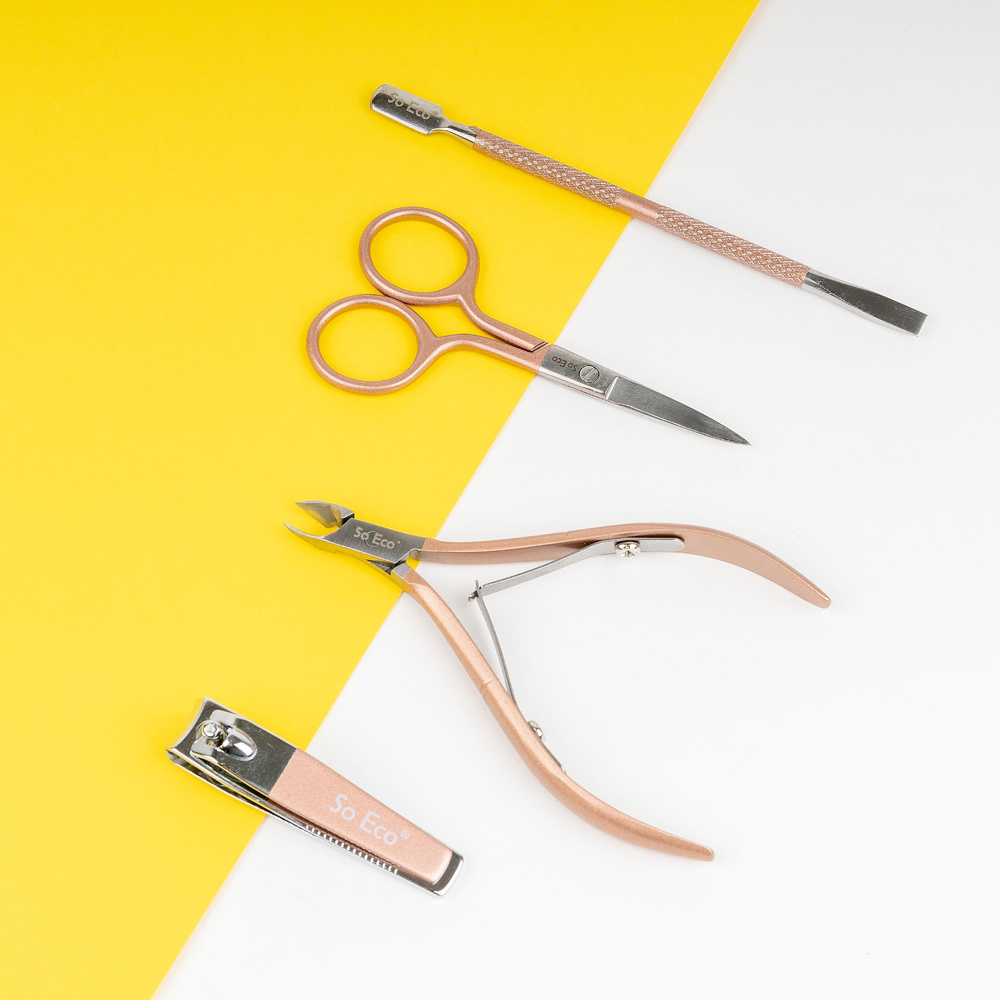 so eco Set de 4 outils professionnels Manucure