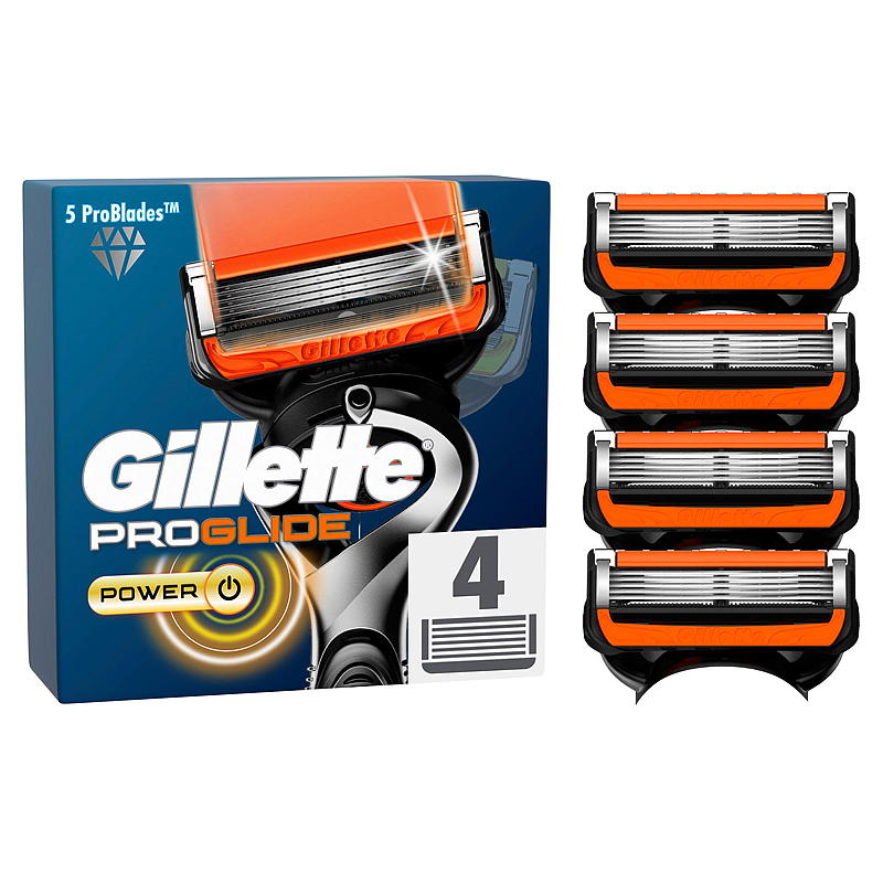 Gillette Gillette blader 4-pk Proglide Power