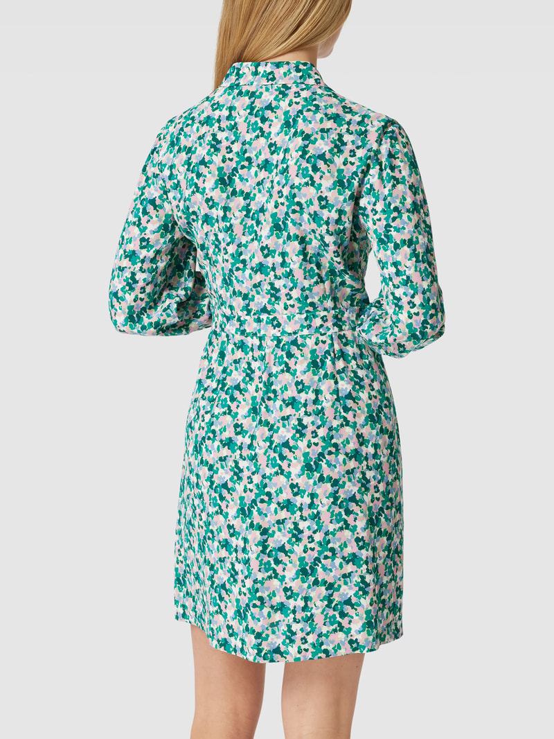 Jumpsuit mit floralem Muster in bottle
