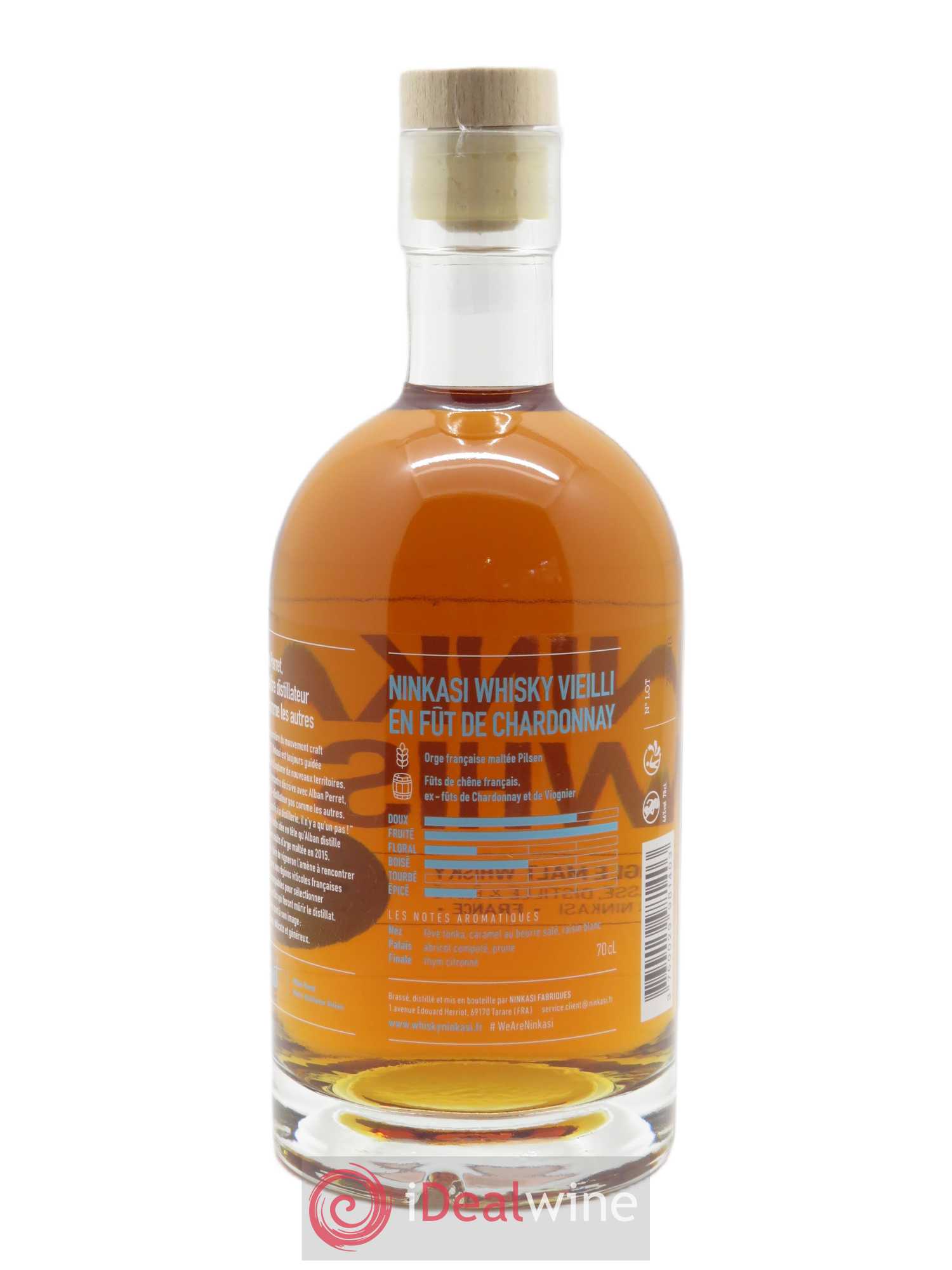 Whisky Ninkasi Chardonnay (70cl)  - Lot de 1 Bouteille