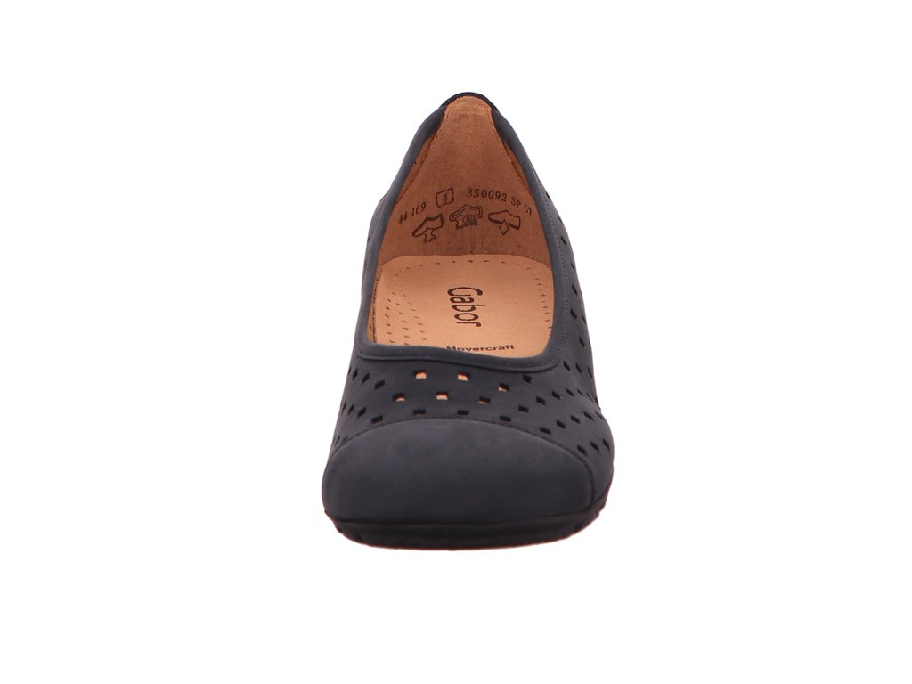 GABOR Ballerinas blau Gabor Fashion sportliche Ballerinas 44.1