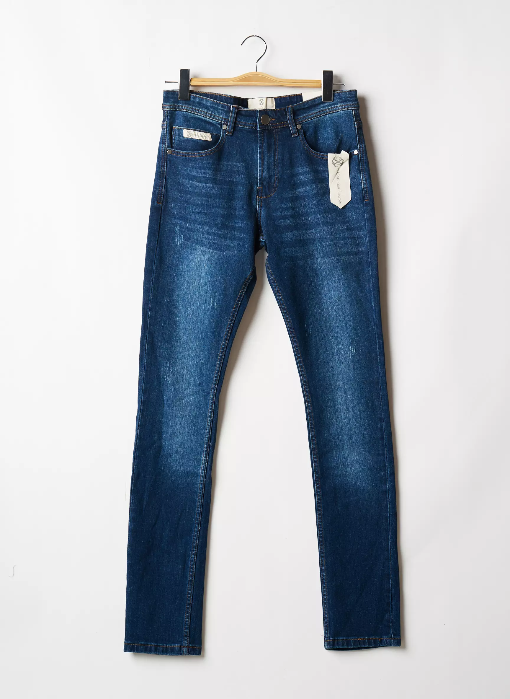 Christian Lacroix Jeans Coupe Slim Homme couleur bleu