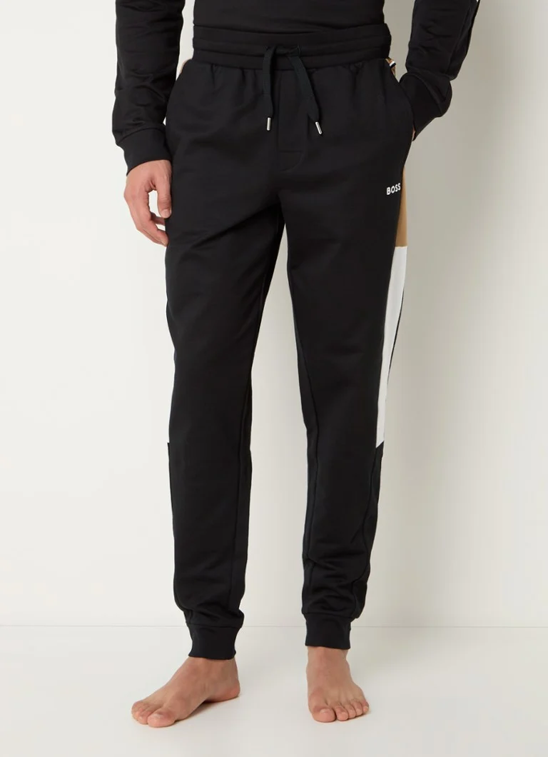 Bas de pyjama iconique HUGO BOSS avec cordon de serrage et broderie logo