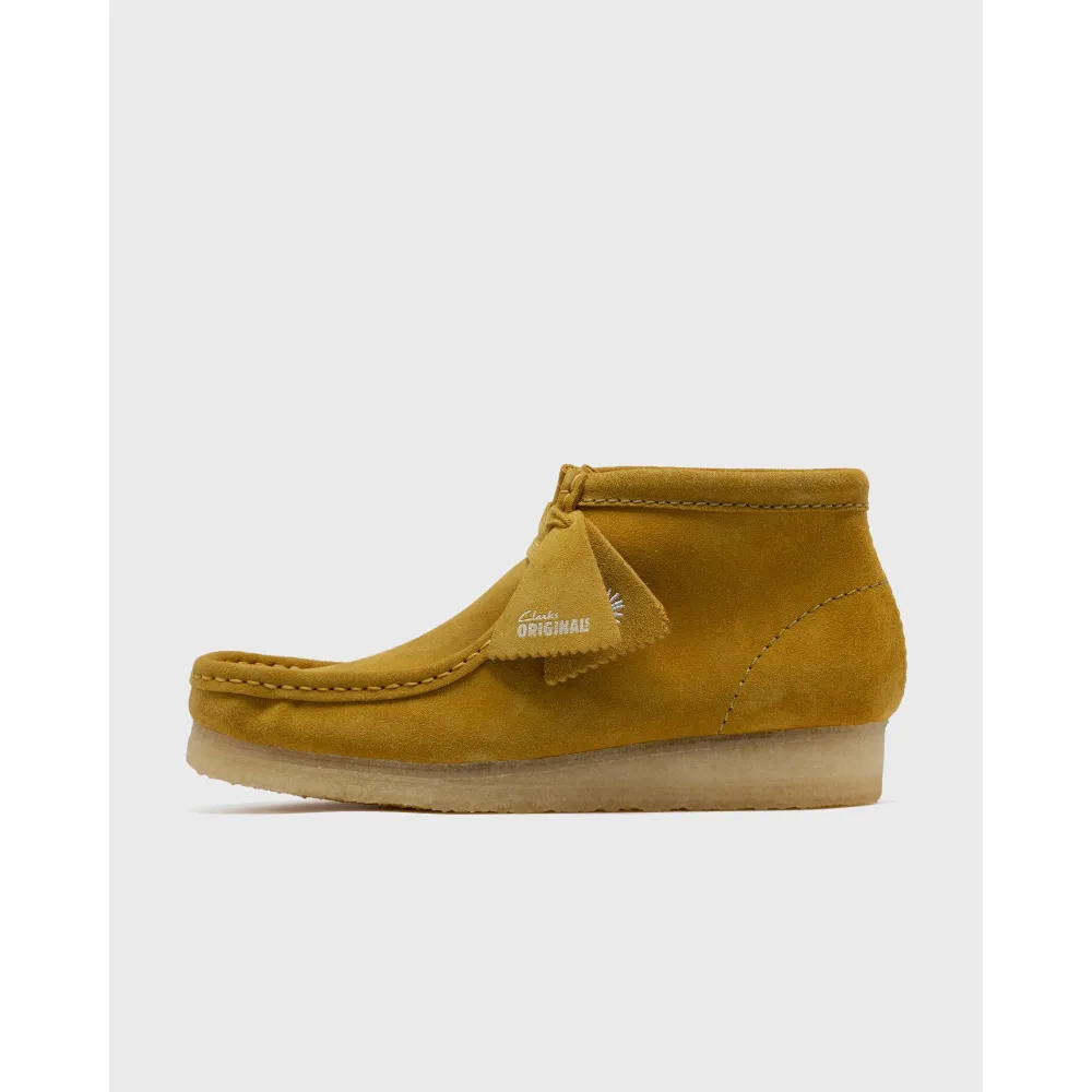 Clarks Wallabee Boot. 261756684 / grün